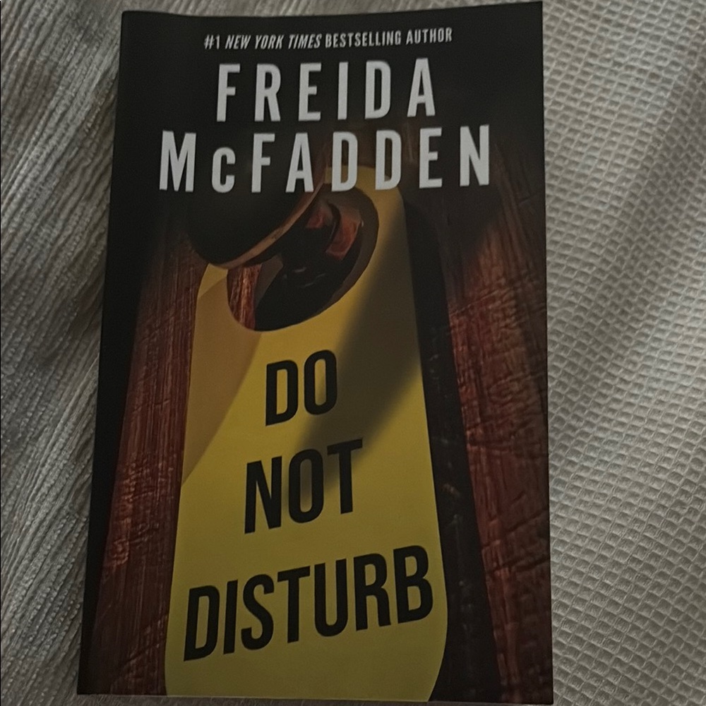 Do Not Disturb by Freida McFadden Book